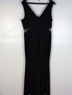 X by Xscape Evening Gown with Illusion Mesh Cutouts
